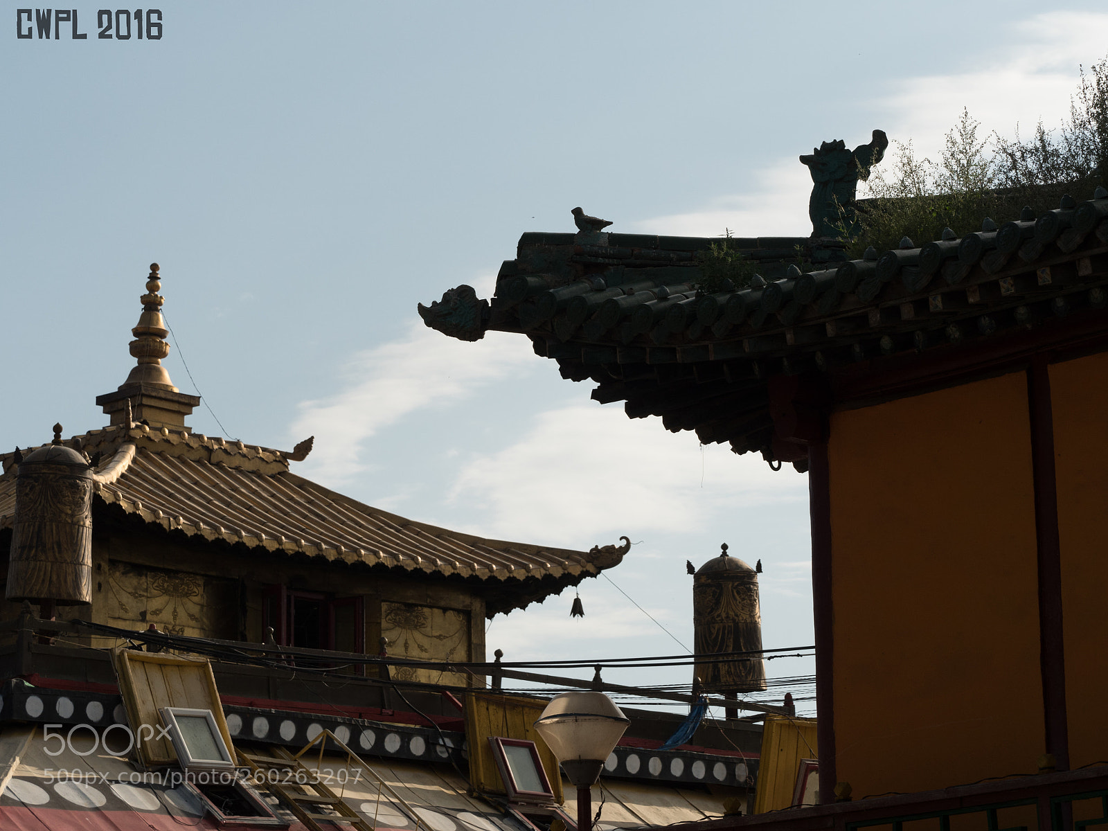 Panasonic Lumix DMC-GH4 sample photo. Gandantegchinlen roof photography