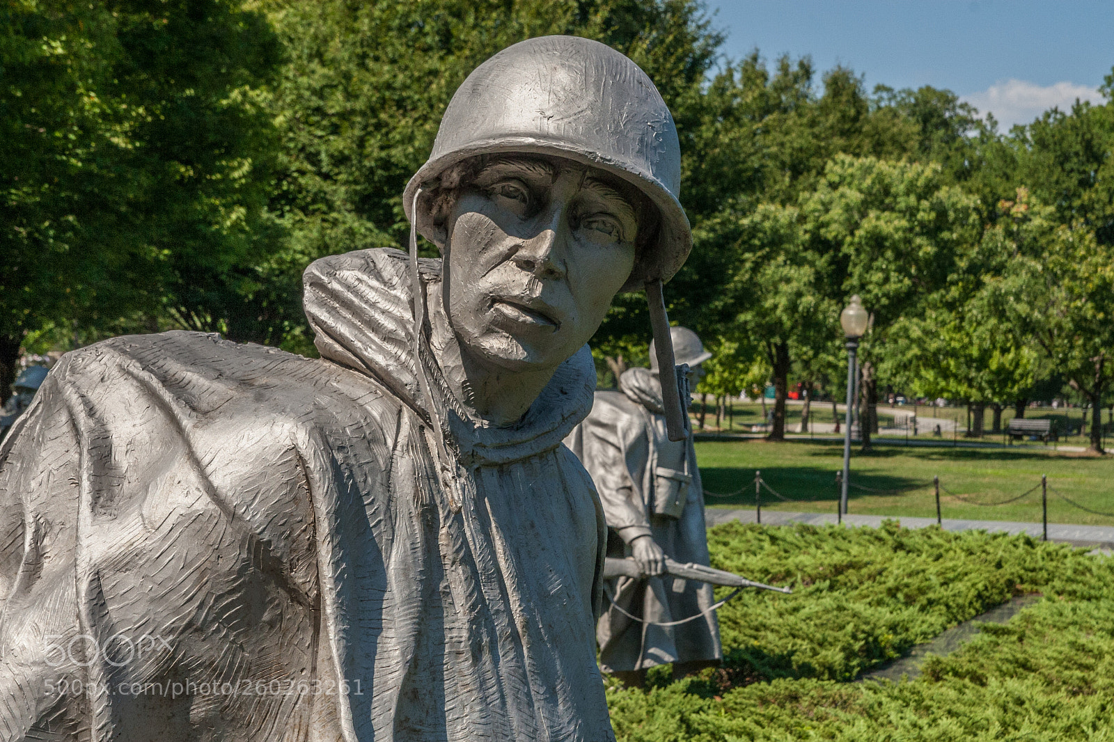 Canon EOS 30D sample photo. Korean war memorial photography