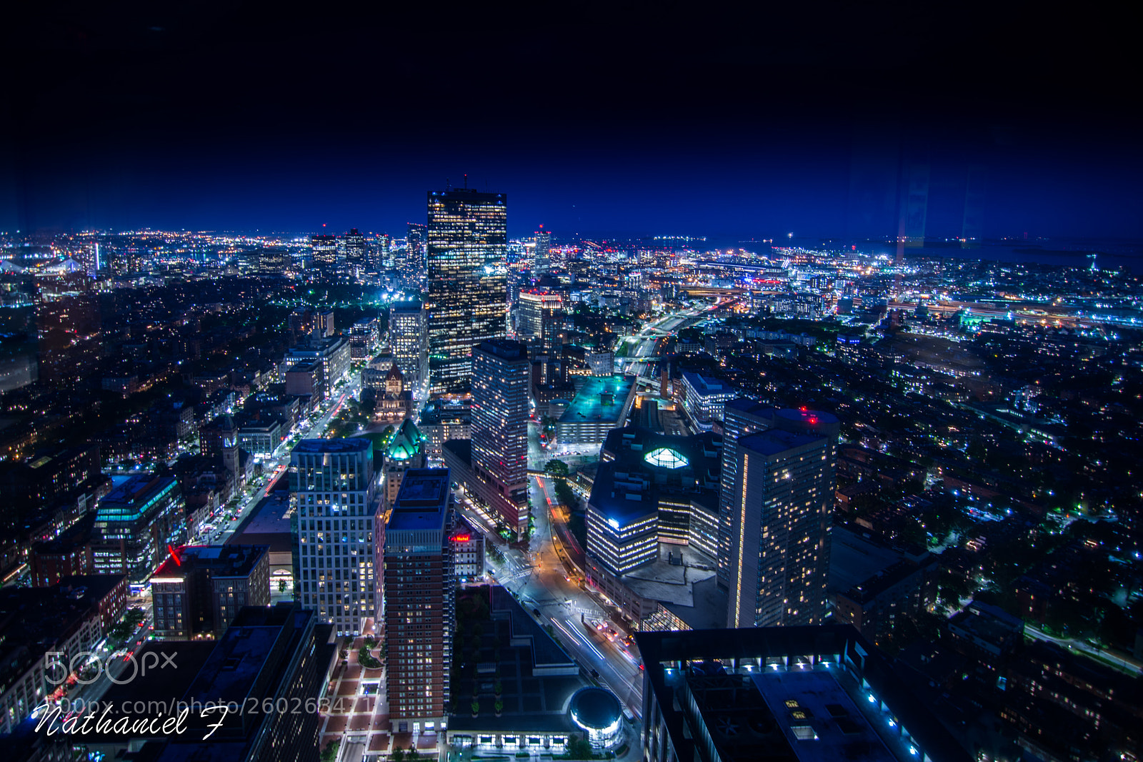 Nikon D7100 sample photo. Boston skyline photography