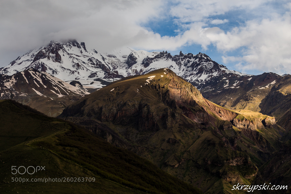 Canon EOS 6D sample photo. Mount kazbek photography