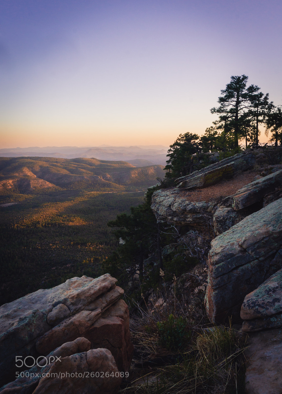 Sony a6000 sample photo. Sunset on the mongollon photography
