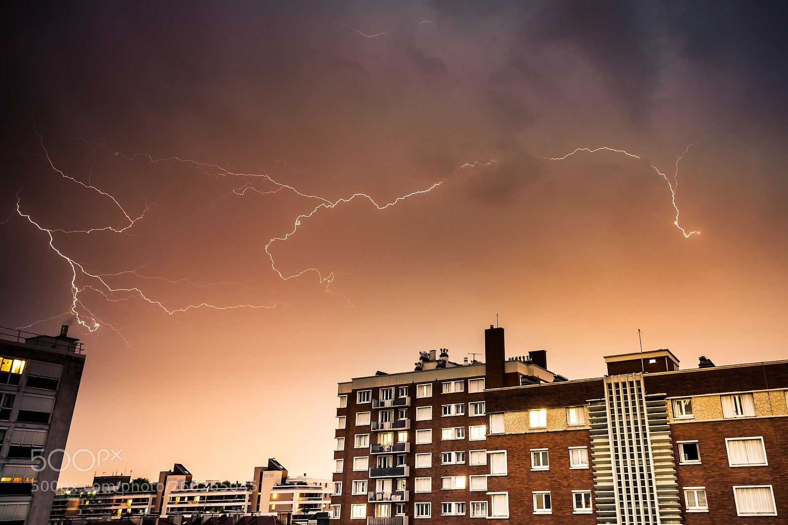 Canon EOS 6D sample photo. Storm in paris photography