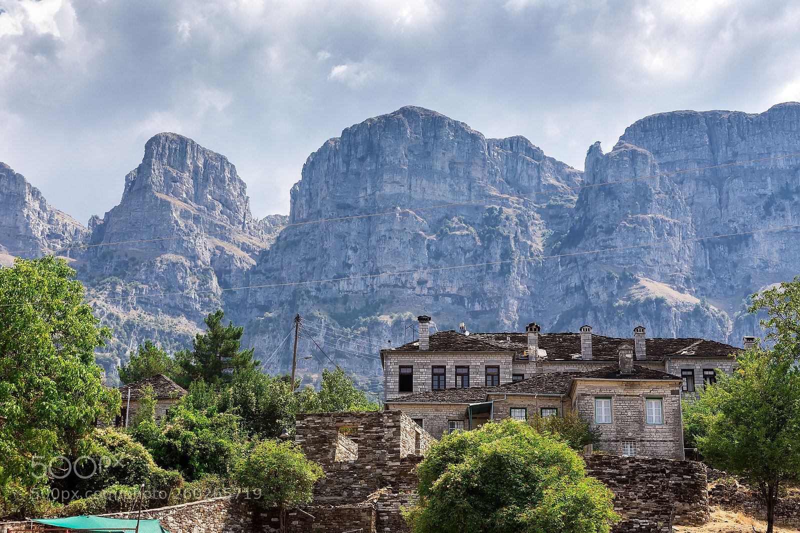 Canon EOS 6D sample photo. Old stone houses in photography