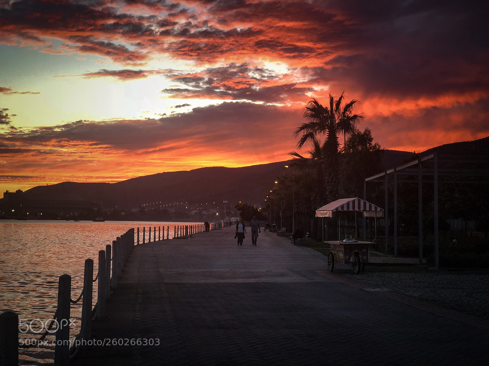 Apple iPhone X sample photo. Sunset in kocaeli photography