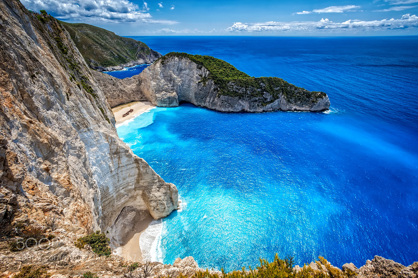 Canon EOS 5D Mark IV sample photo. Navagio shipwreck beach in photography