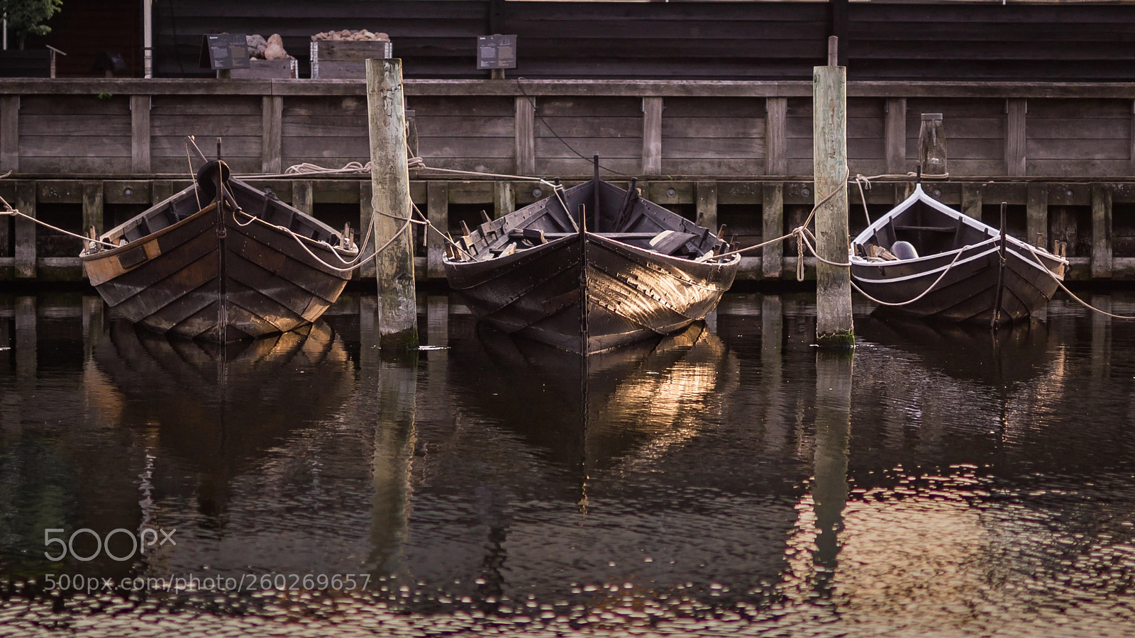 Sony SLT-A55 (SLT-A55V) sample photo. Three boats photography