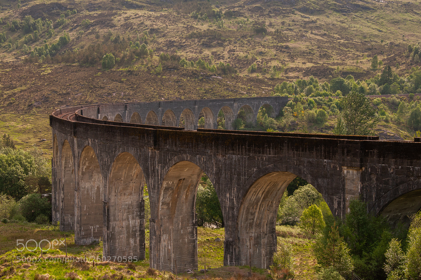 Nikon D90 sample photo. Glenfinnan viaduct photography