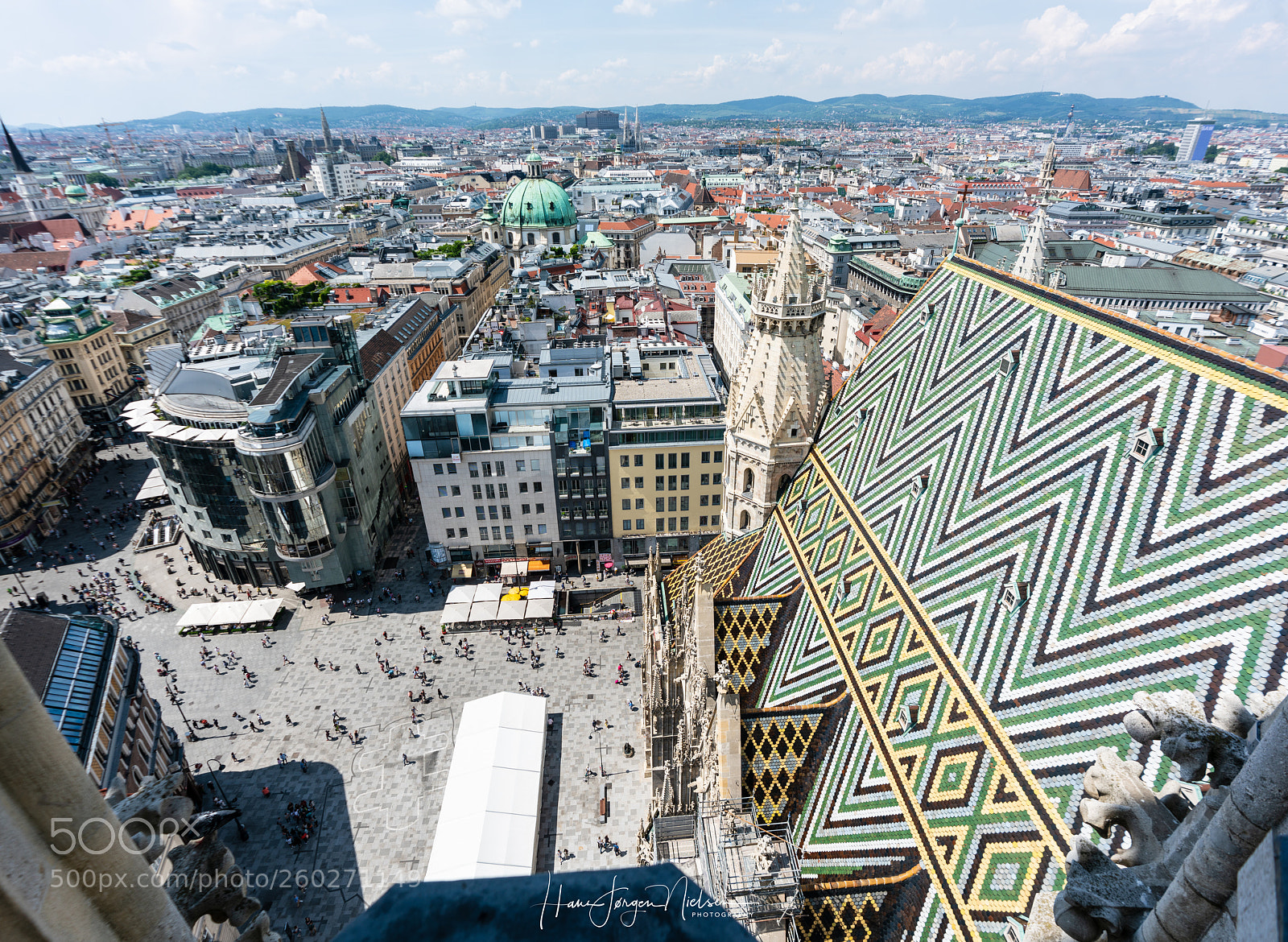 Sony a7R II sample photo. View from stephansdom photography
