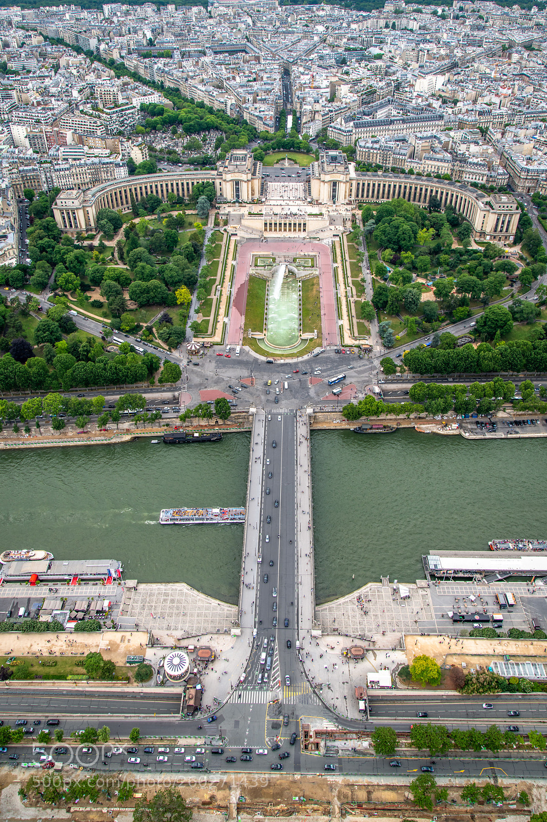 Nikon D850 sample photo. Paris from above photography