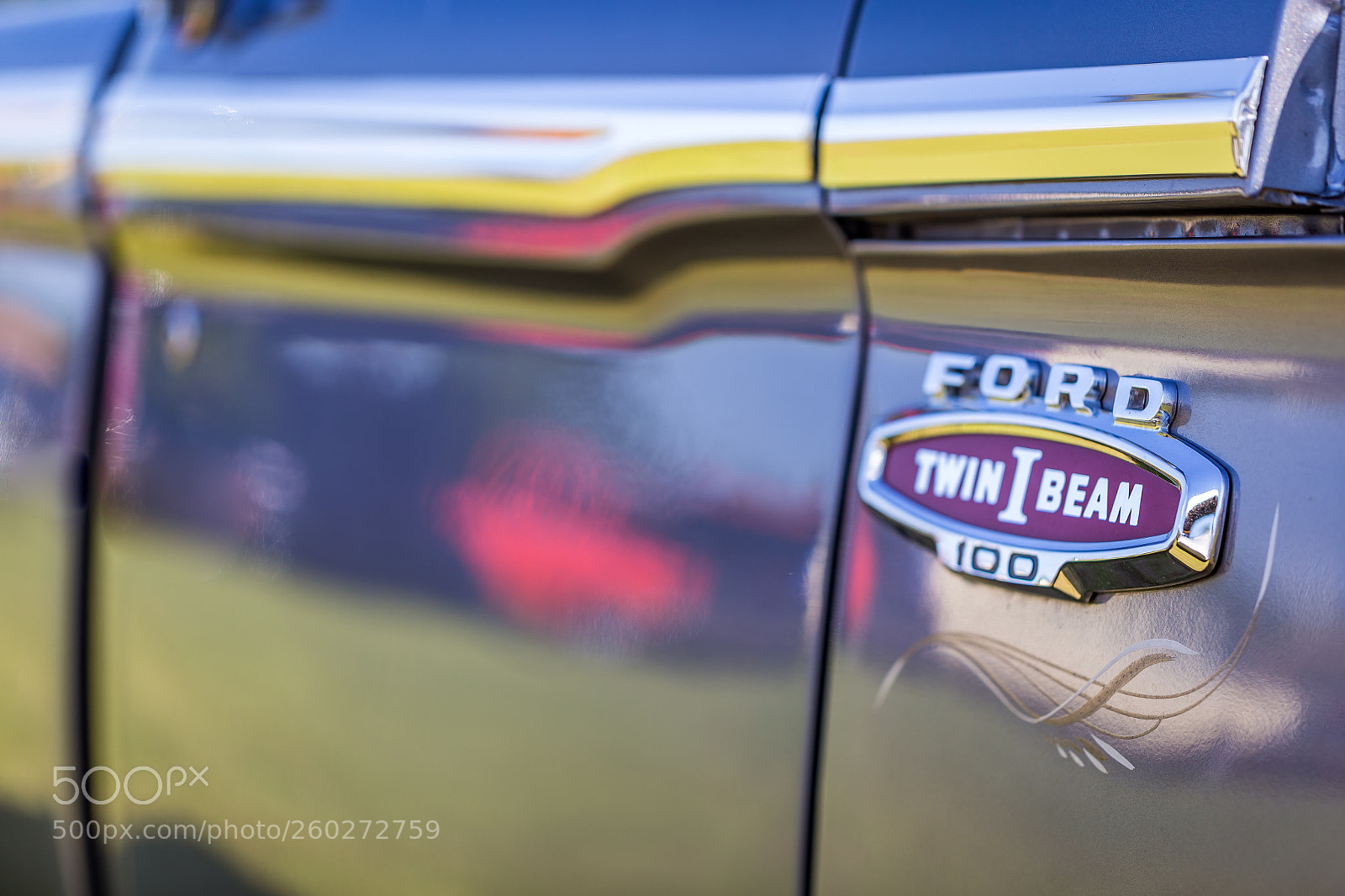 Canon EOS 6D sample photo. 1966 ford f100 pickup photography