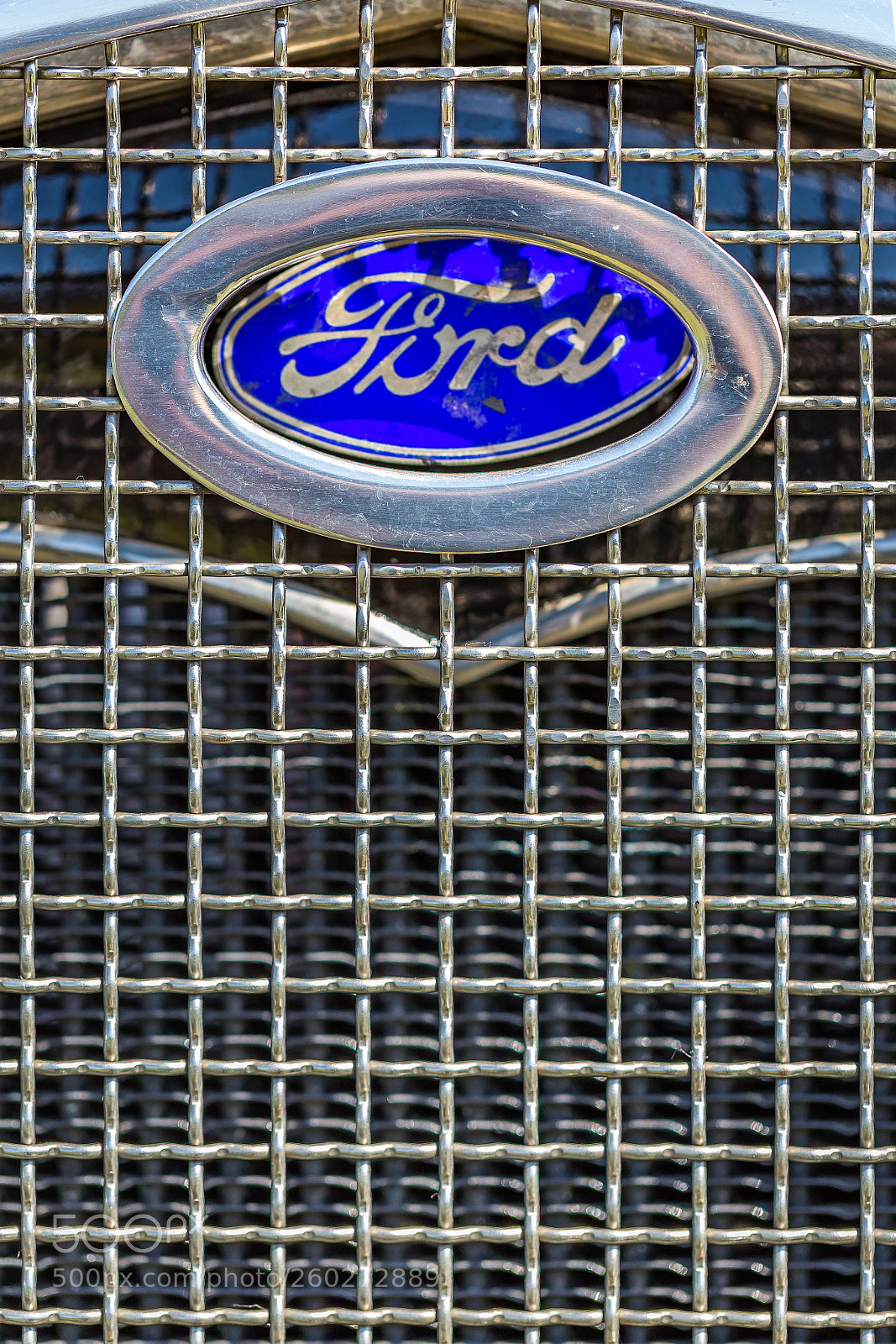 Canon EOS 6D sample photo. 1930 ford model a grille photography