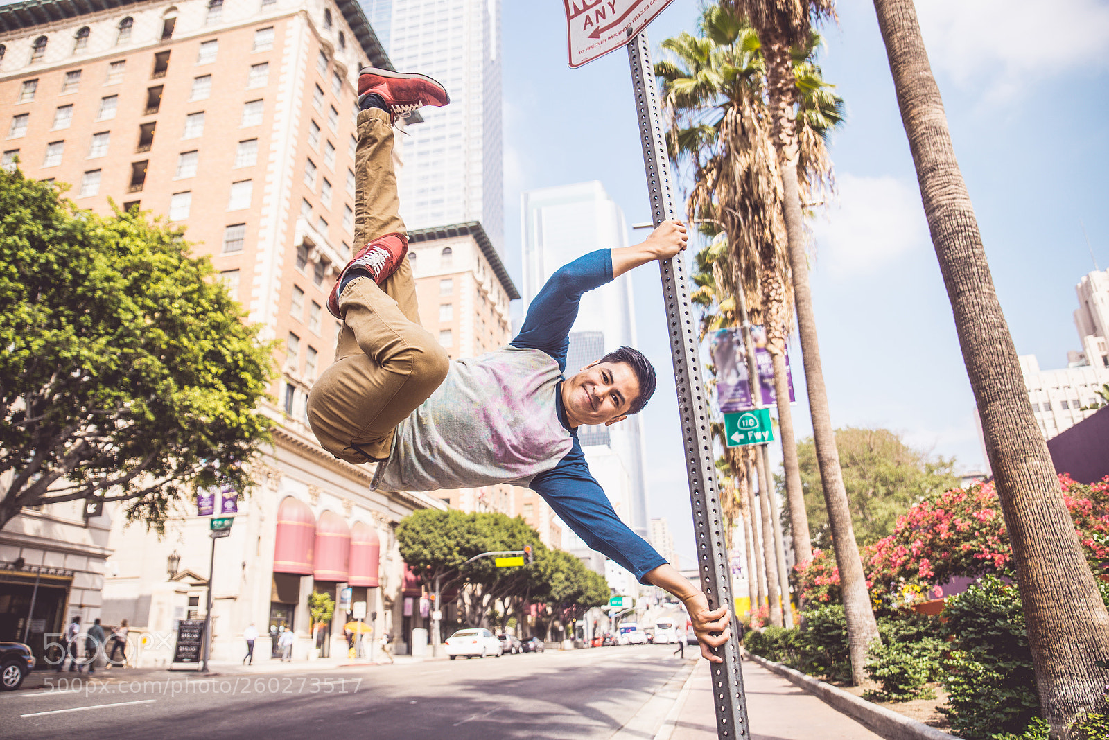 Nikon D610 sample photo. Man doing parkour photography