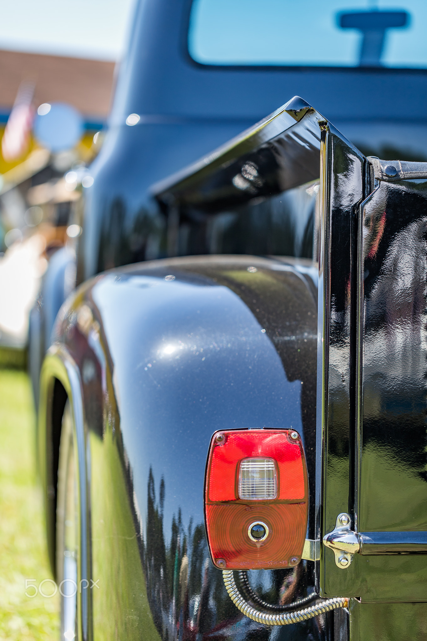 Classic pickup truck taillight