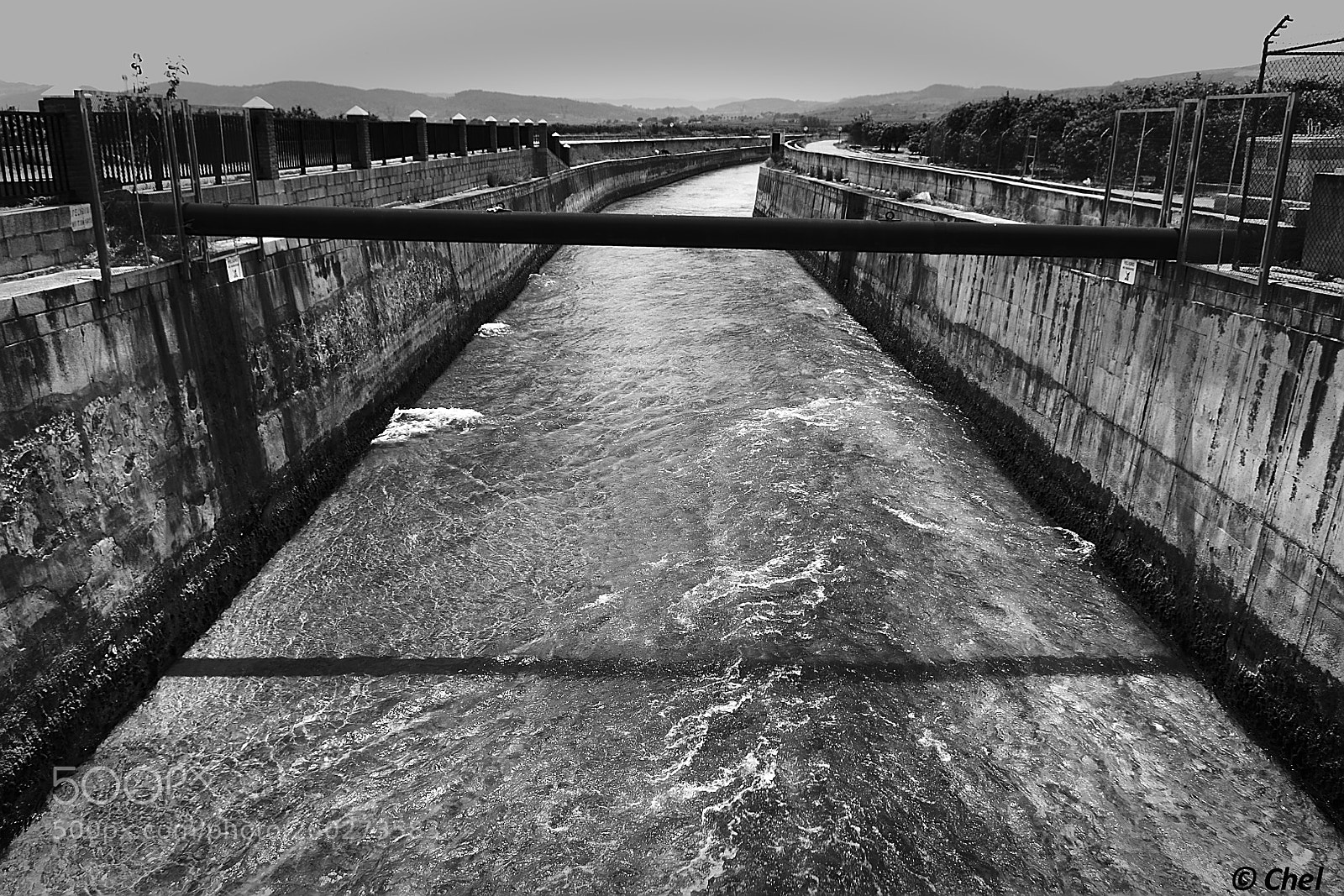 Pentax K-50 sample photo. Acequia del real. antella photography