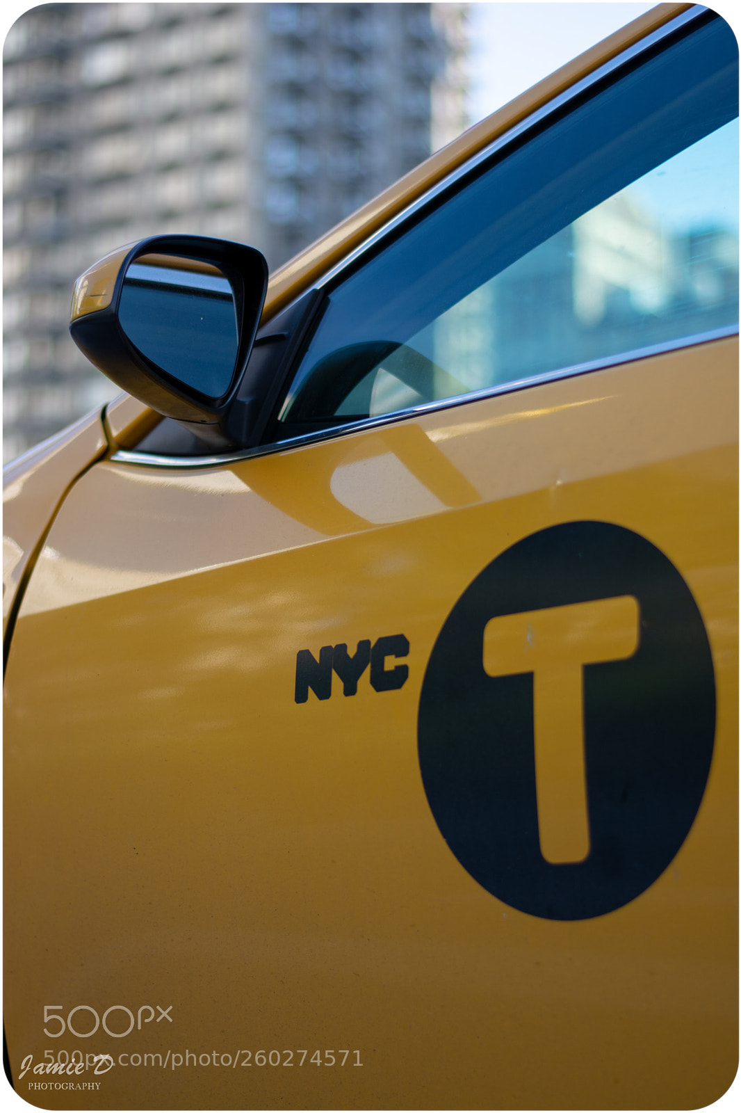 Nikon D7100 sample photo. Nyc taxi photography