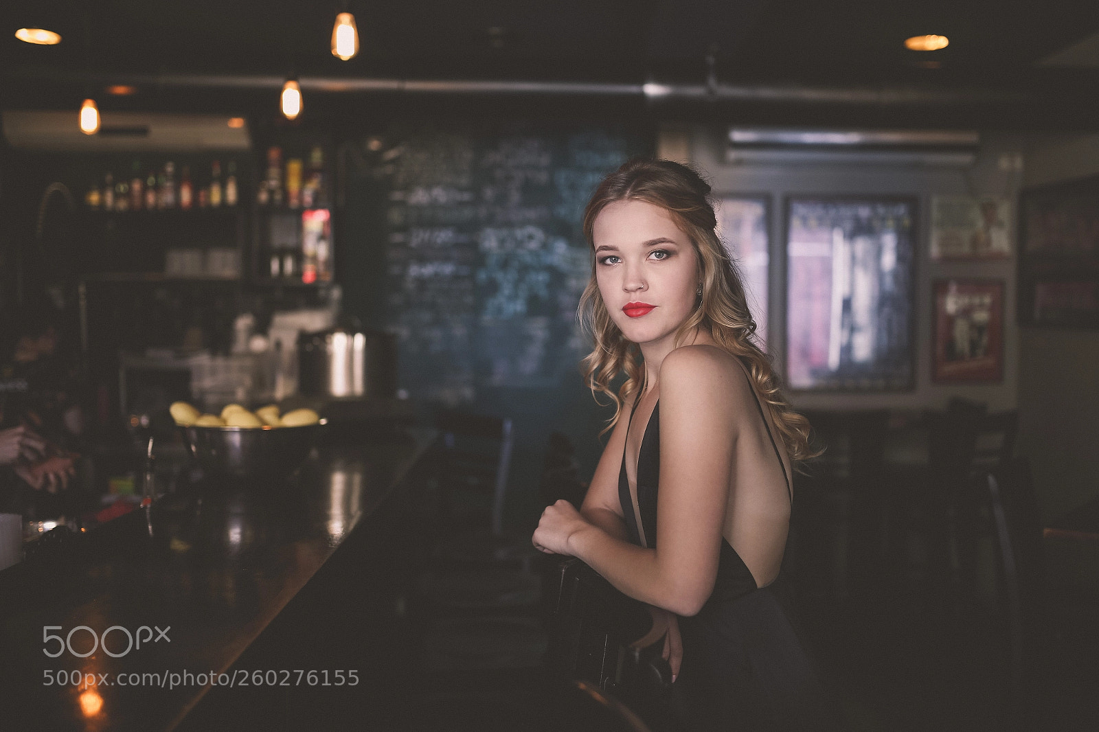 Canon EOS 6D sample photo. In the bar photography