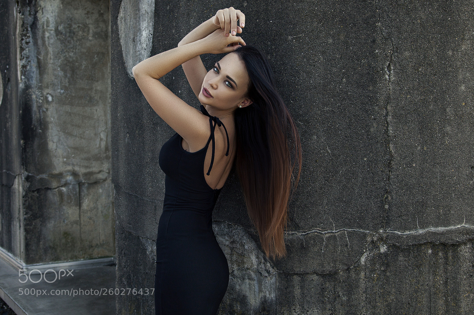 Canon EOS 5D Mark II sample photo. Windy girl photography