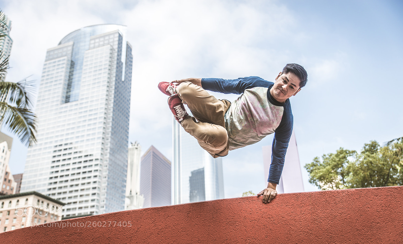 Nikon D610 sample photo. Man doing parkour photography