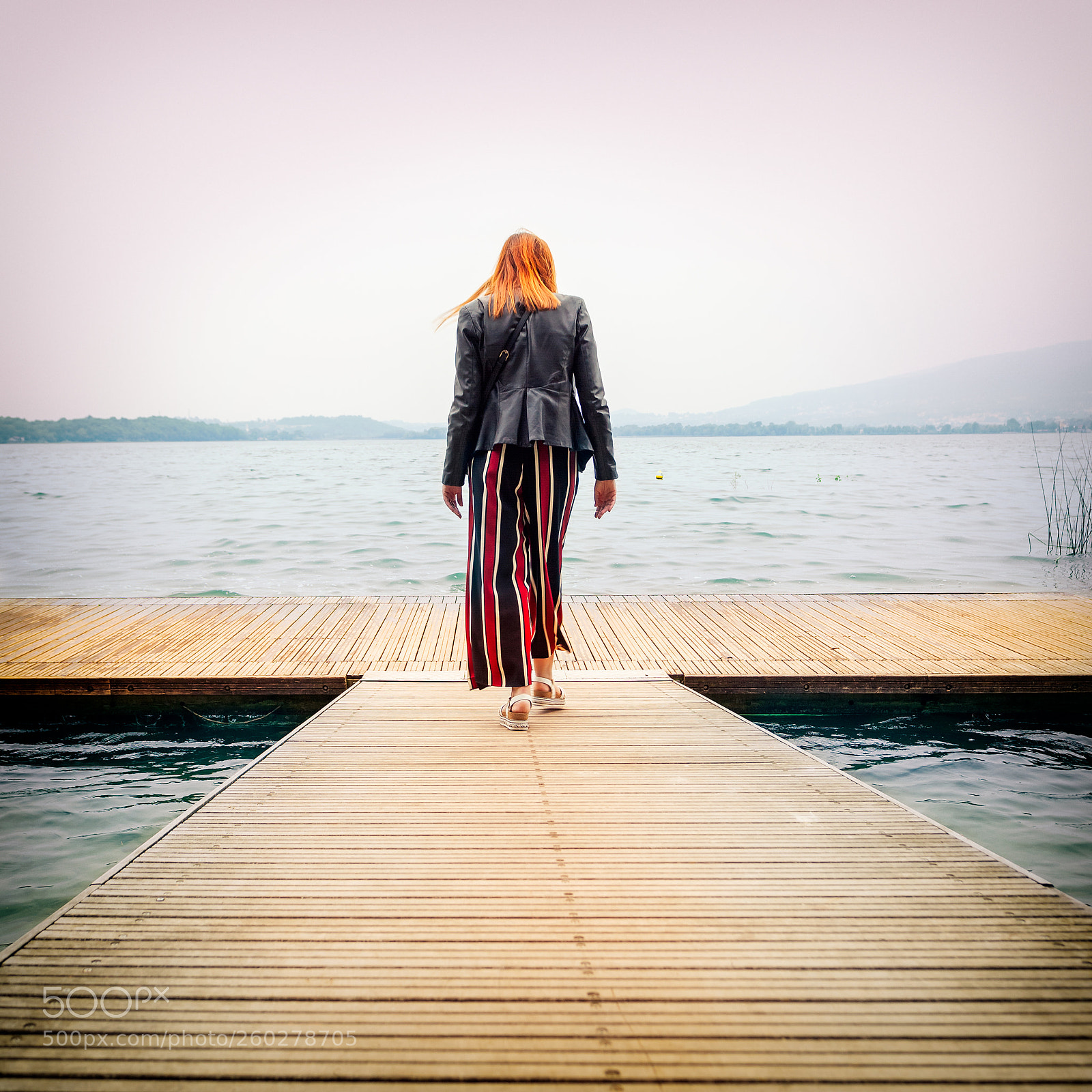 Canon EOS 5D Mark II sample photo. Young woman walking on photography