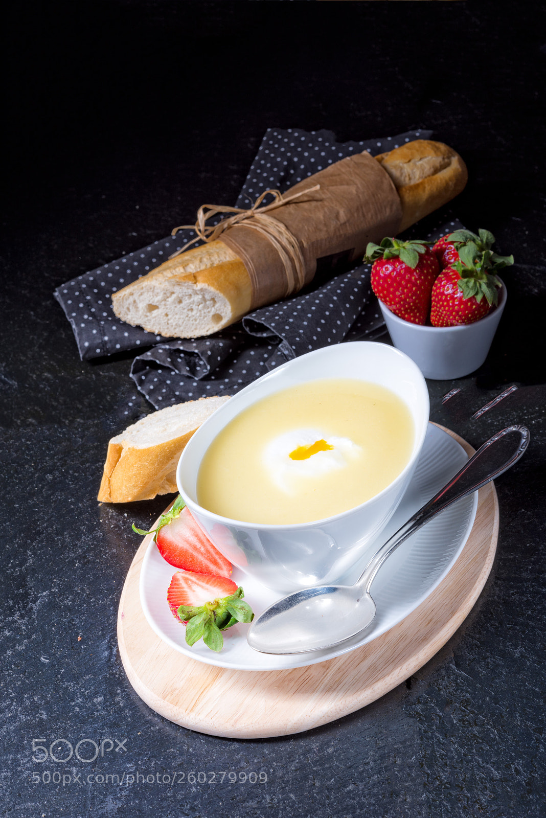 Nikon D810 sample photo. Asparagus soup with poached photography