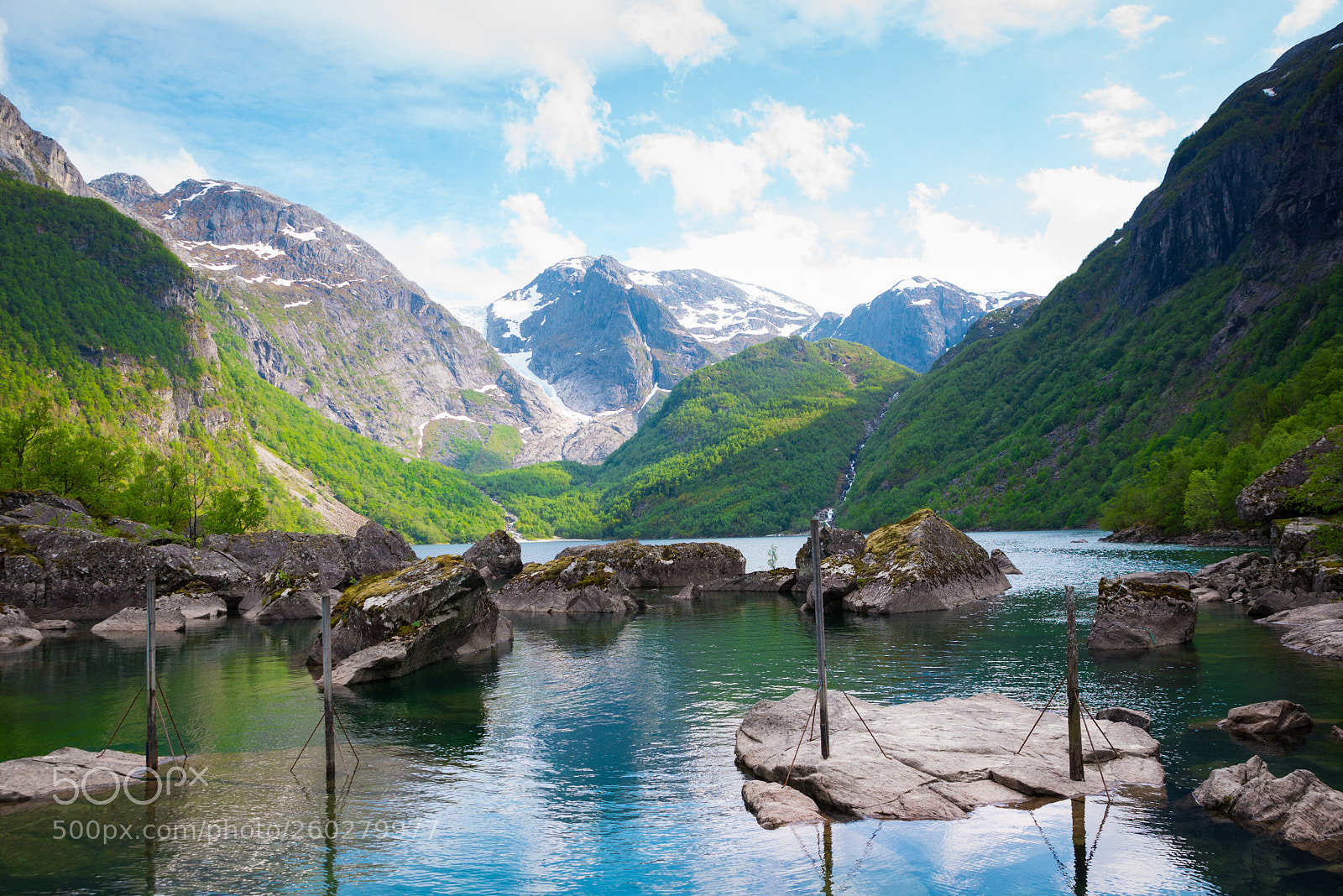 Nikon D610 sample photo. Mountain lake norway photography
