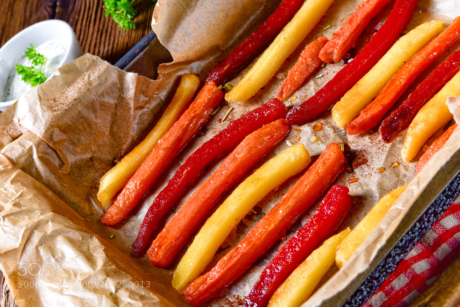Nikon D810 sample photo. Colorful vegetable fries from photography