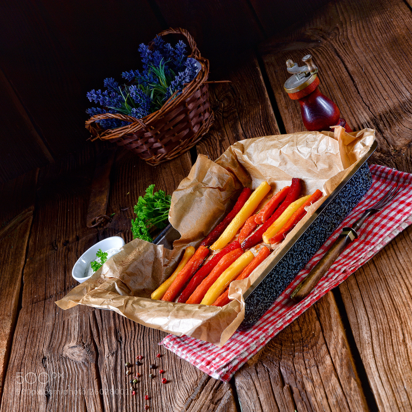 Nikon D810 sample photo. Colorful vegetable fries from photography