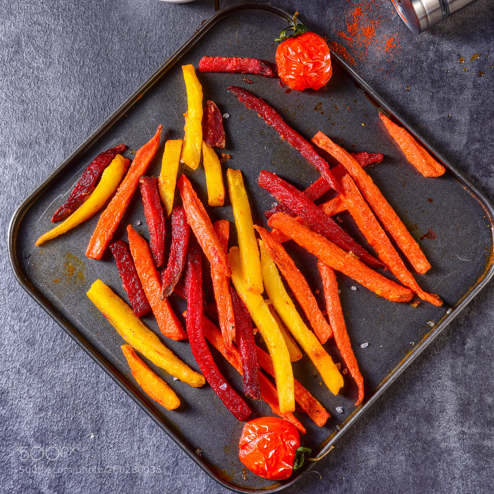 Nikon D810 sample photo. Colorful vegetable fries from photography