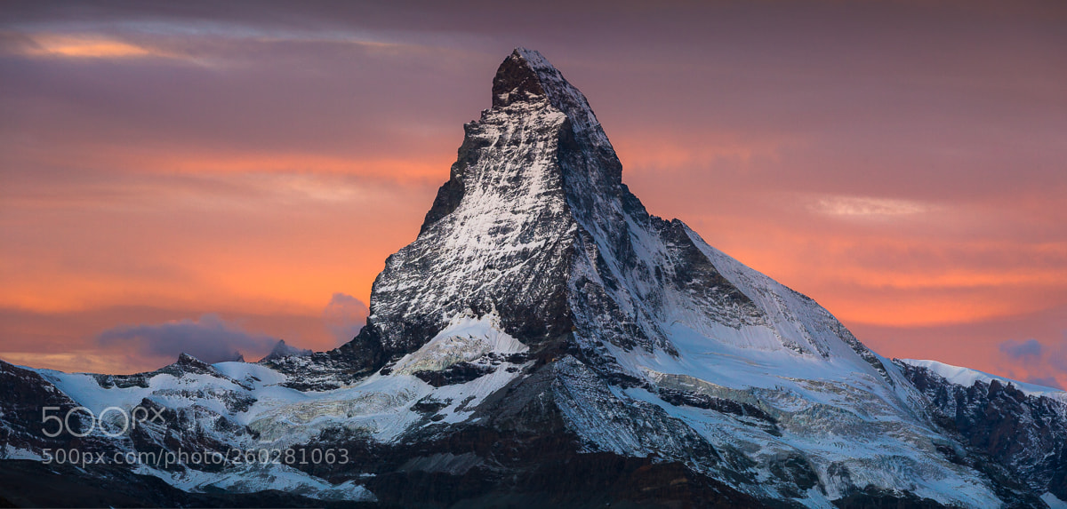 Canon EOS 5D sample photo. Matterhorn photography
