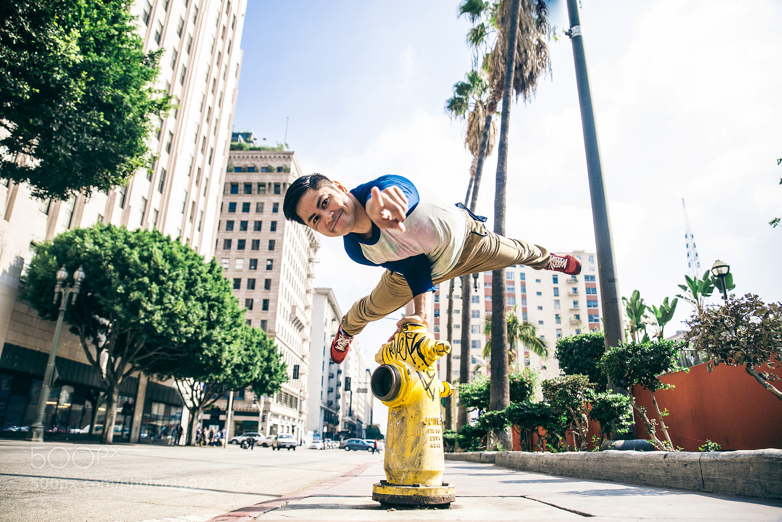 Nikon D610 sample photo. Man doing parkour photography