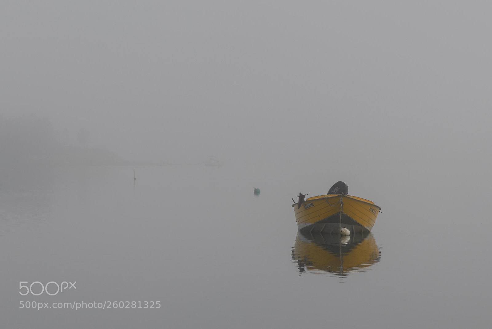 Nikon D850 sample photo. Boat in the fog photography