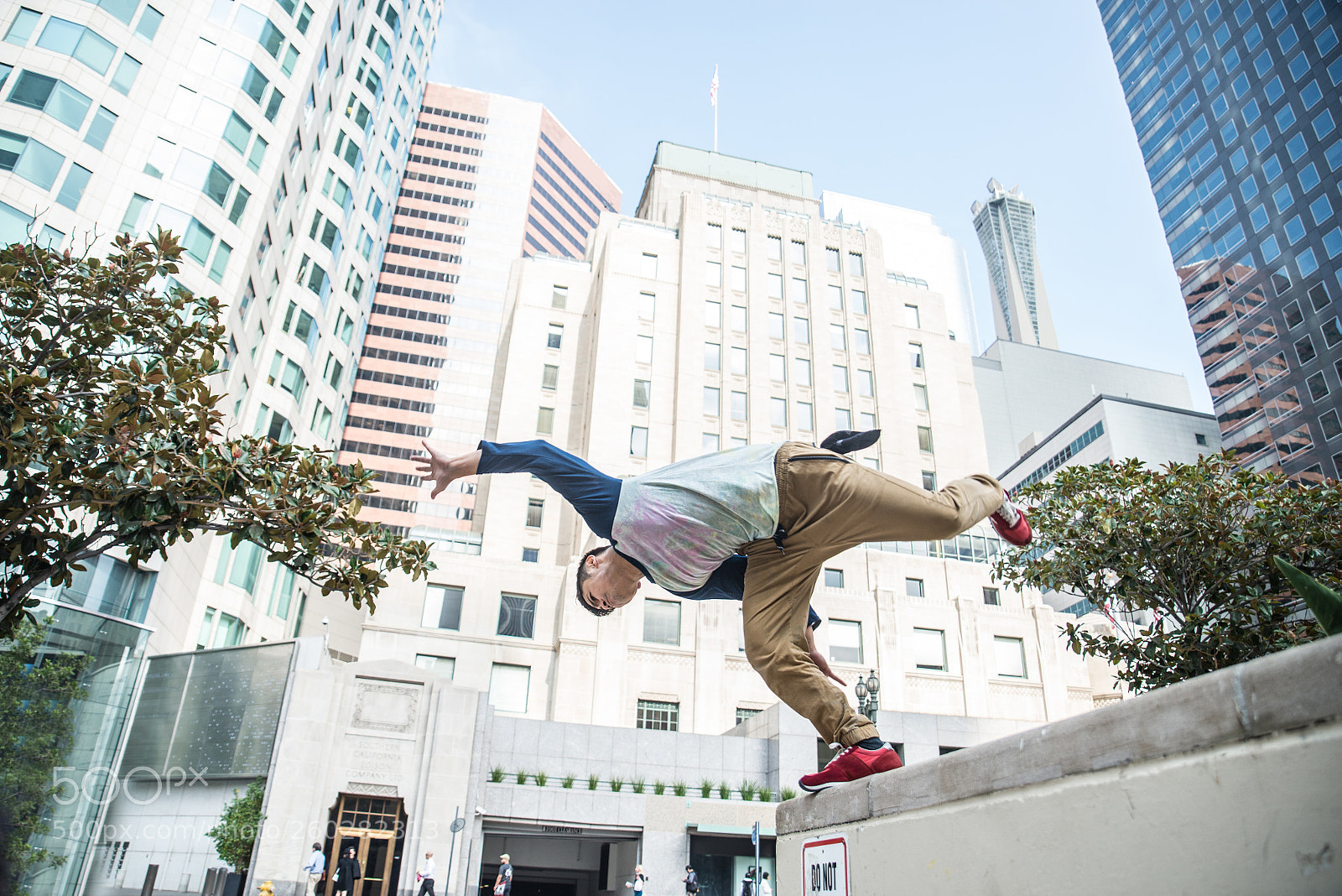 Nikon D610 sample photo. Man doing parkour photography