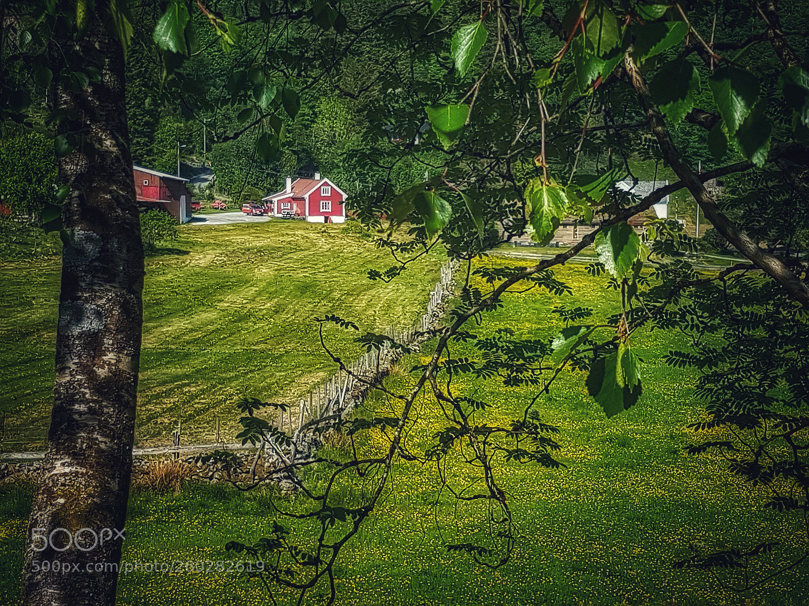 Samsung Galaxy S7 sample photo. Little red house photography
