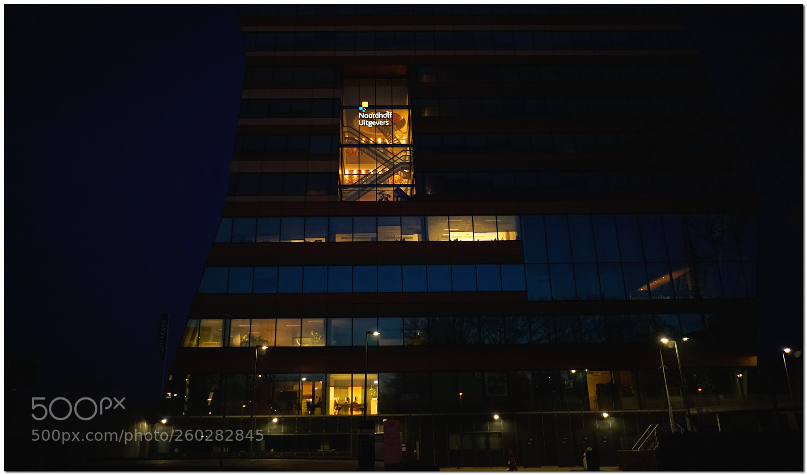 Sony a7 sample photo. Menzis building in groningen photography
