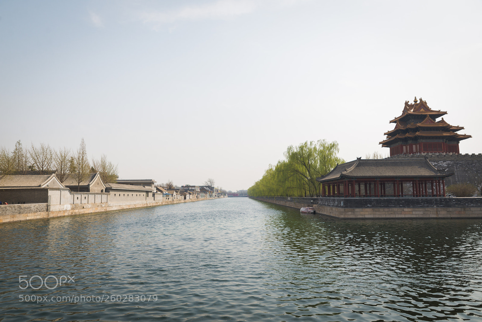 Nikon D610 sample photo. River near forbidden palace photography
