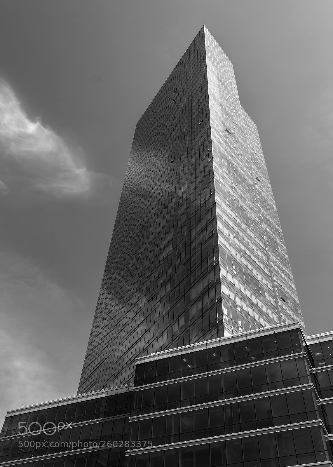 Canon EOS 5D Mark II sample photo. Glass high rise architecture photography