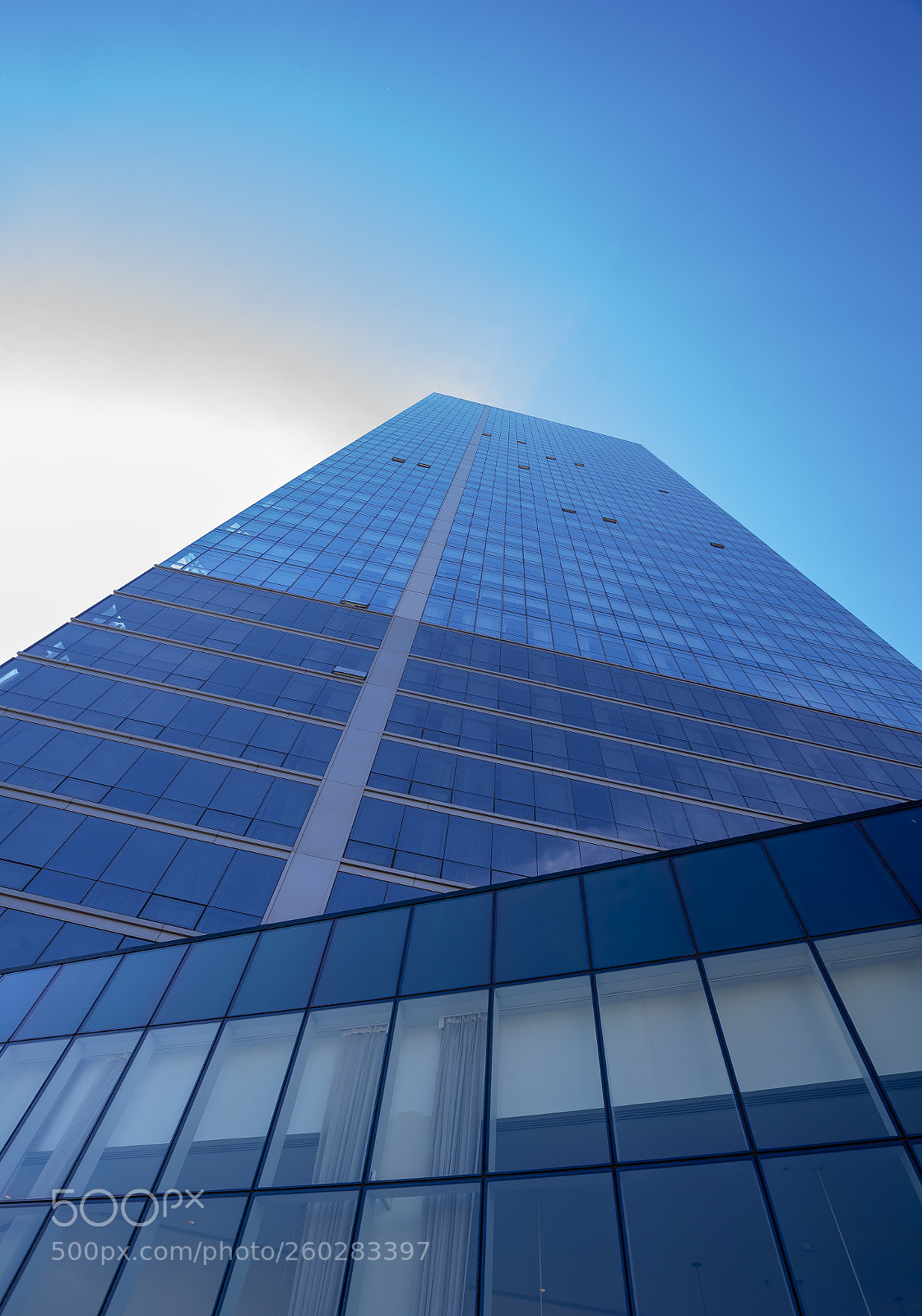 Canon EOS 5D Mark II sample photo. Glass high rise architecture photography