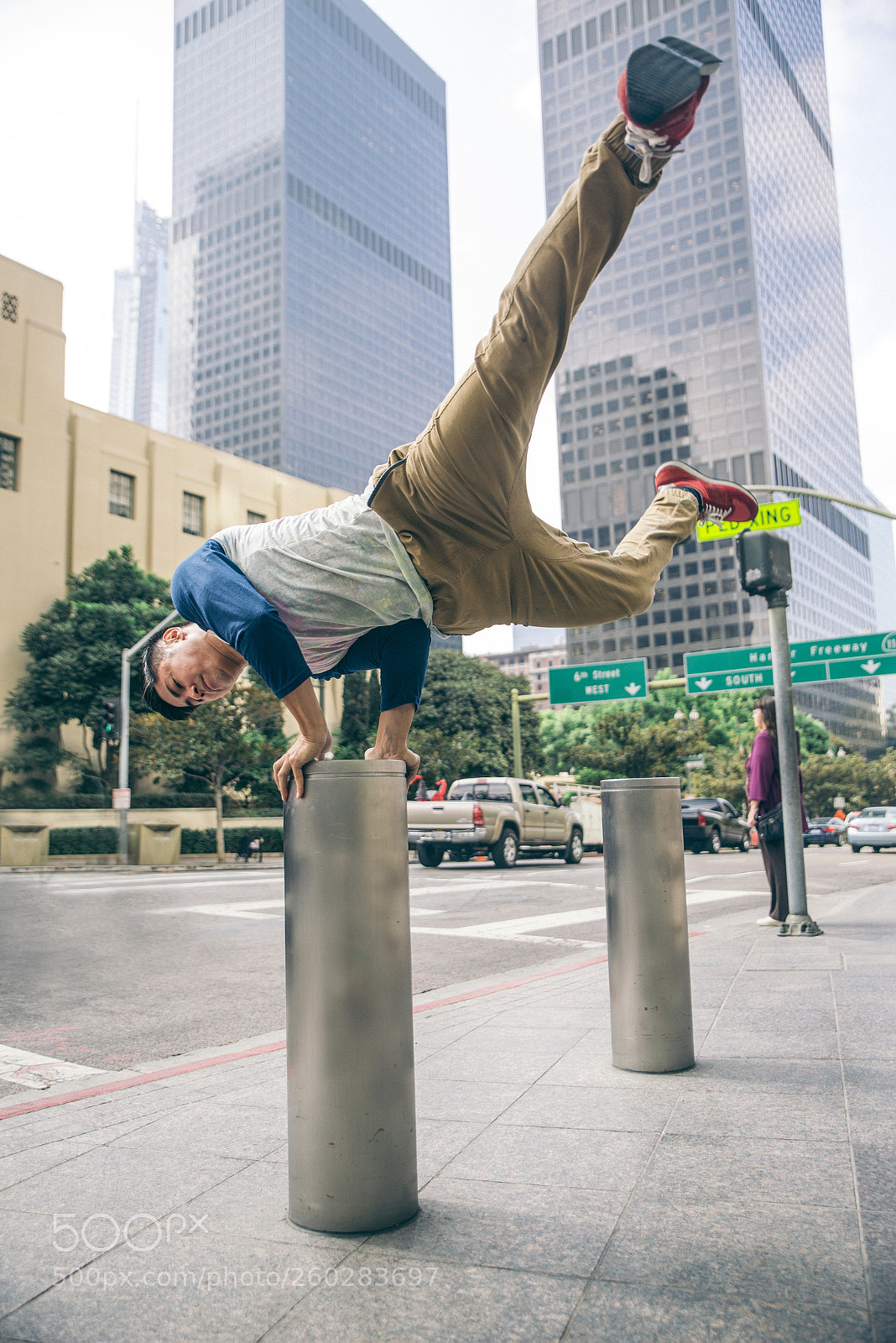Nikon D610 sample photo. Man doing parkour photography