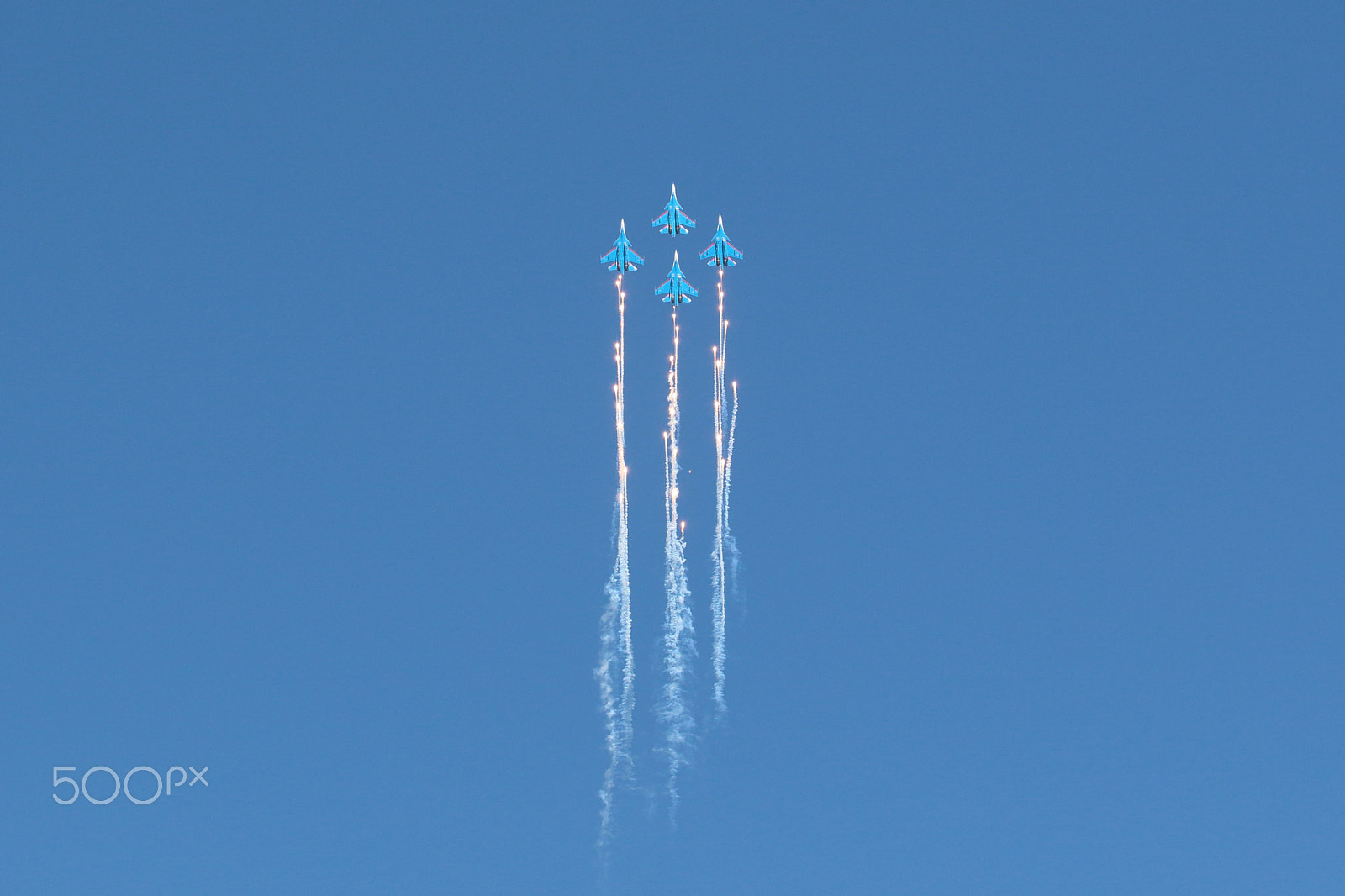 Canon EOS 7D Mark II sample photo. The aerobatic display team russian knights photography