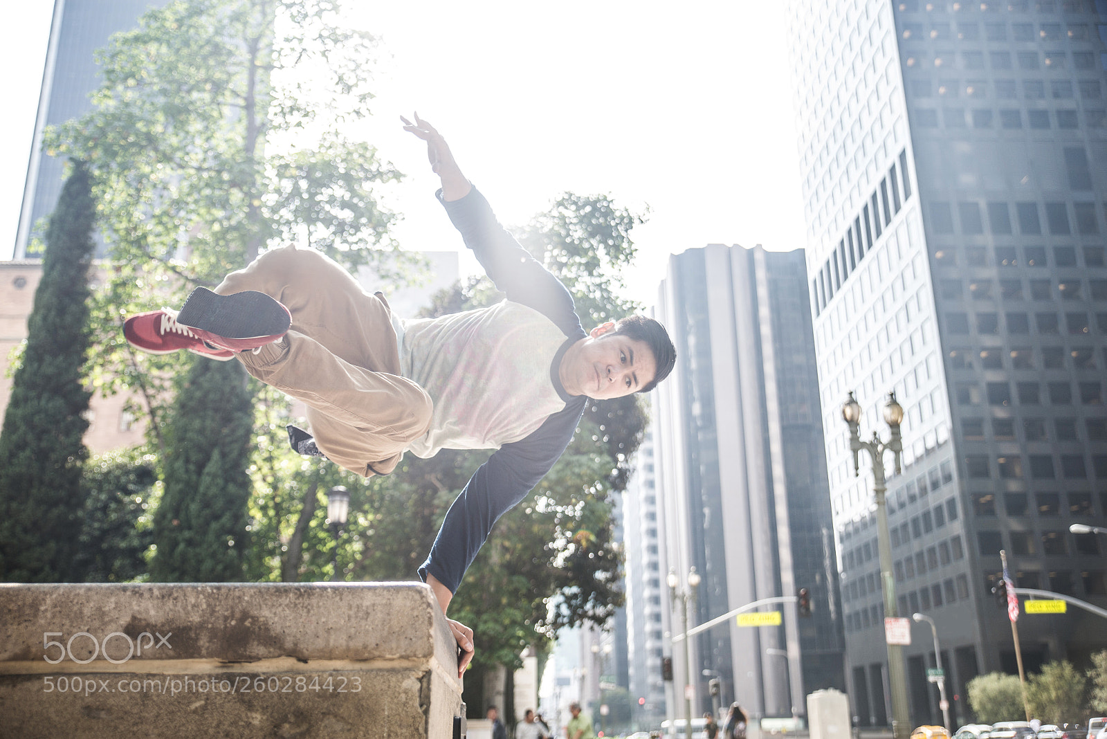 Nikon D610 sample photo. Man doing parkour photography