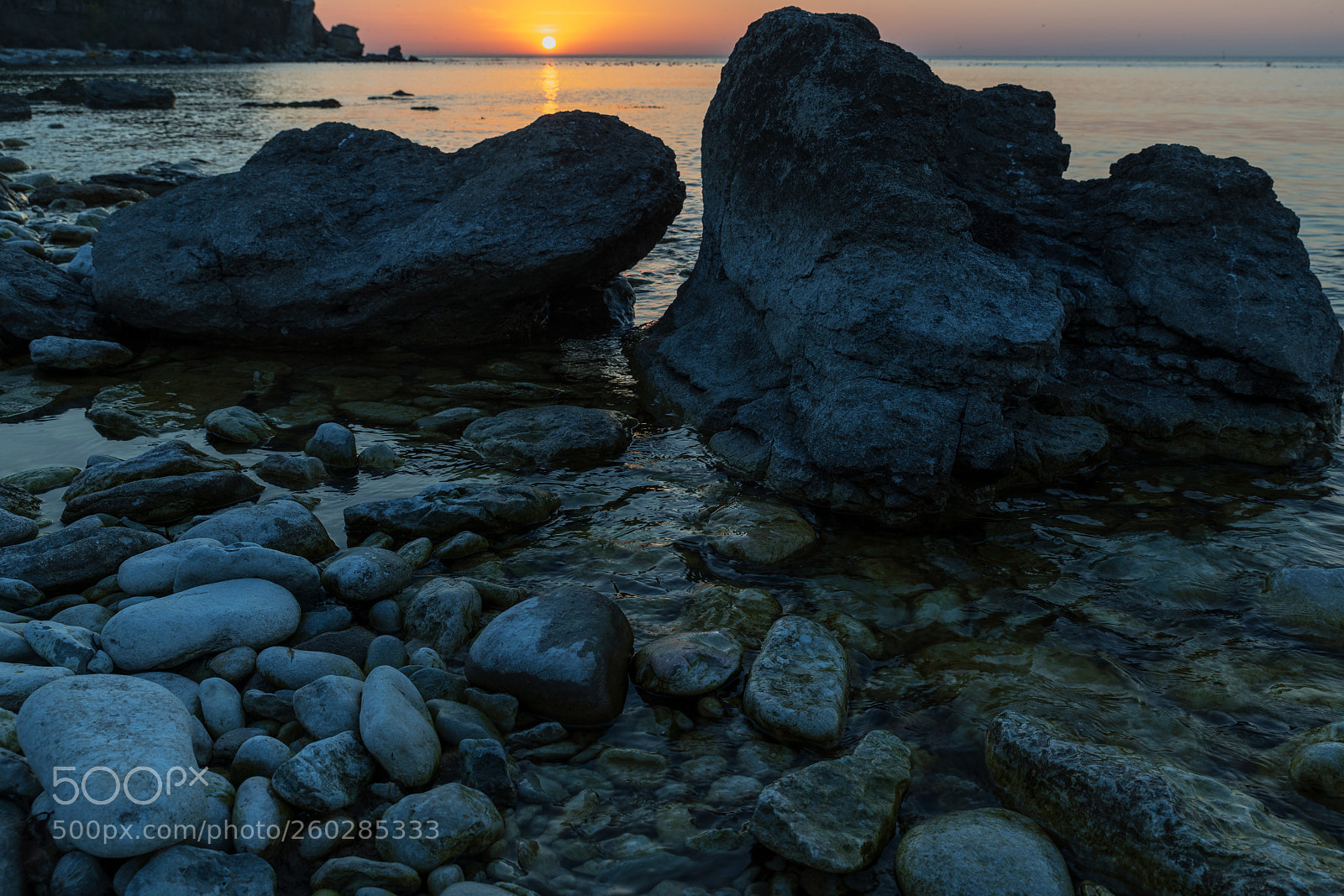 Nikon D850 sample photo. Rocky sunset photography