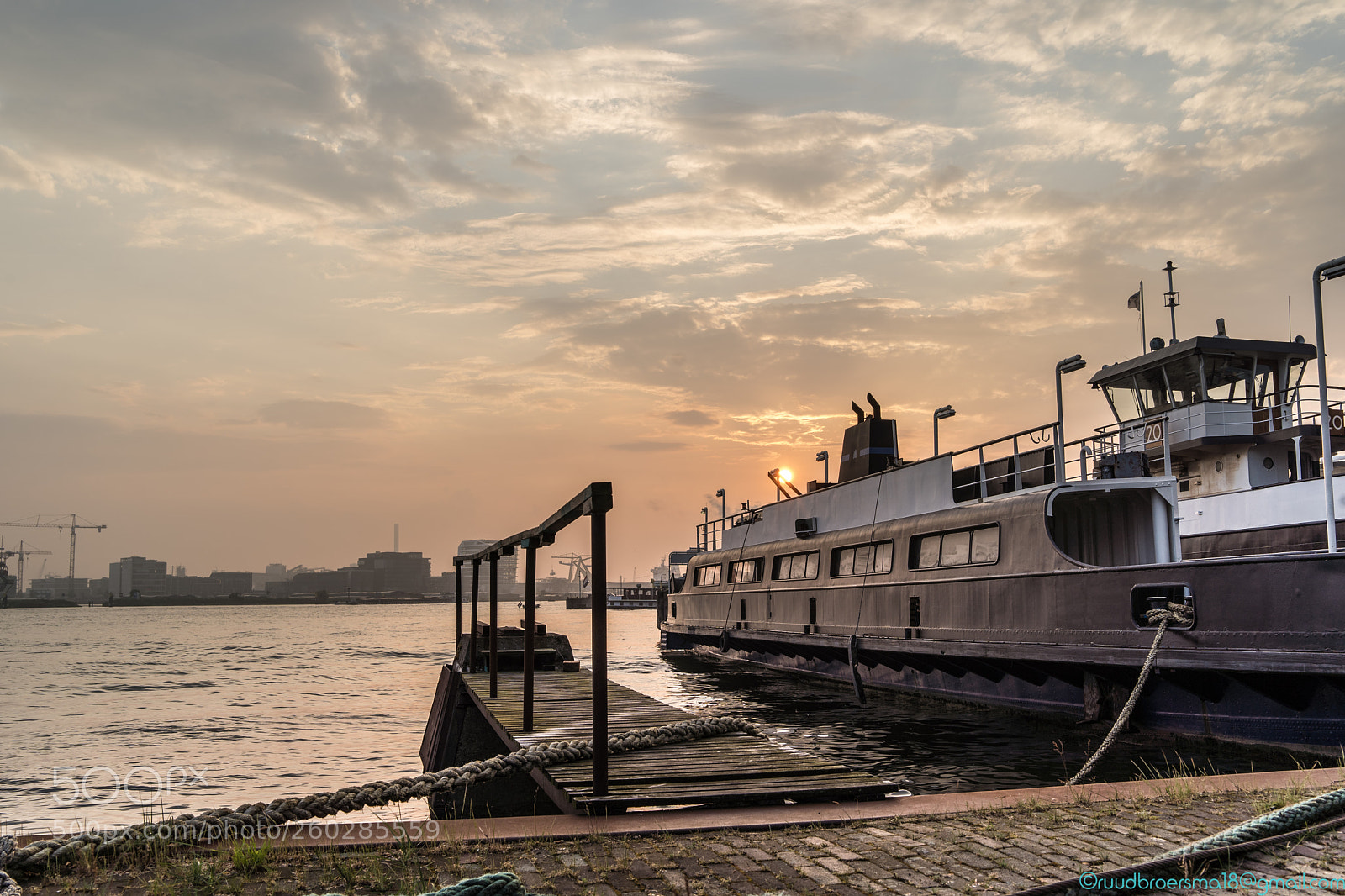 Sony a7 III sample photo. Ndsm waterfront sunset photography