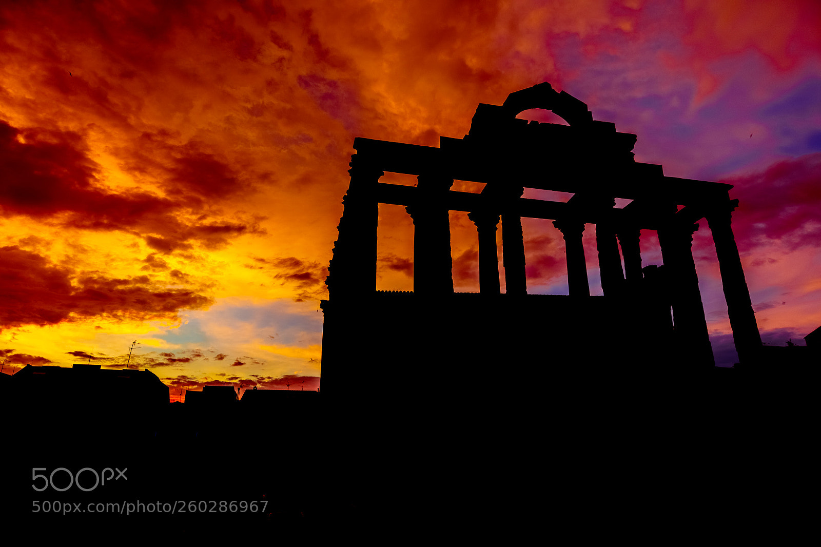 Canon EOS 5DS R sample photo. Sunset templo de diana photography
