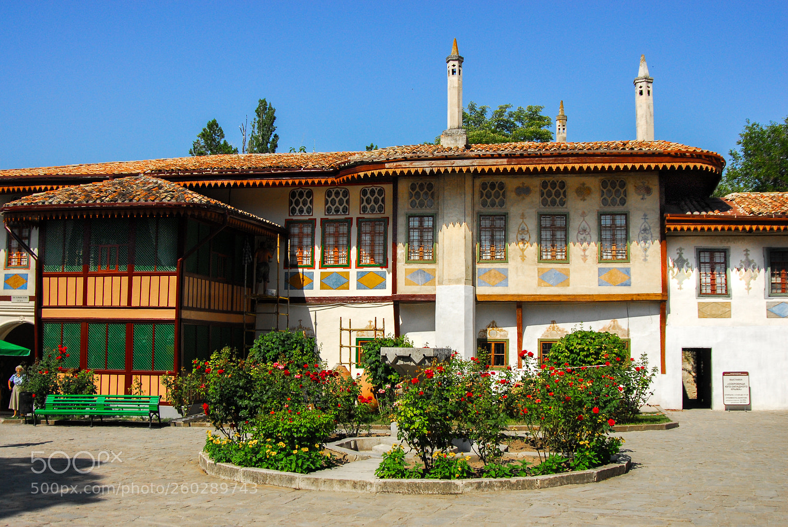 Nikon D200 sample photo. Bakhchisaray palace photography