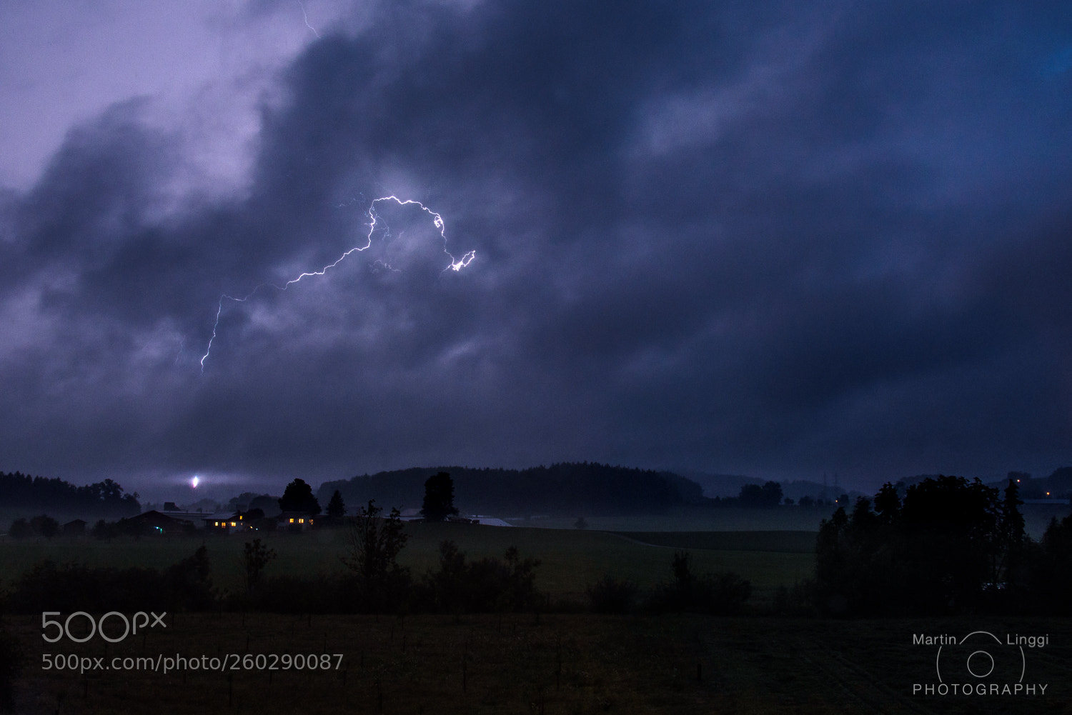 Nikon D750 sample photo. Thunderstorm photography