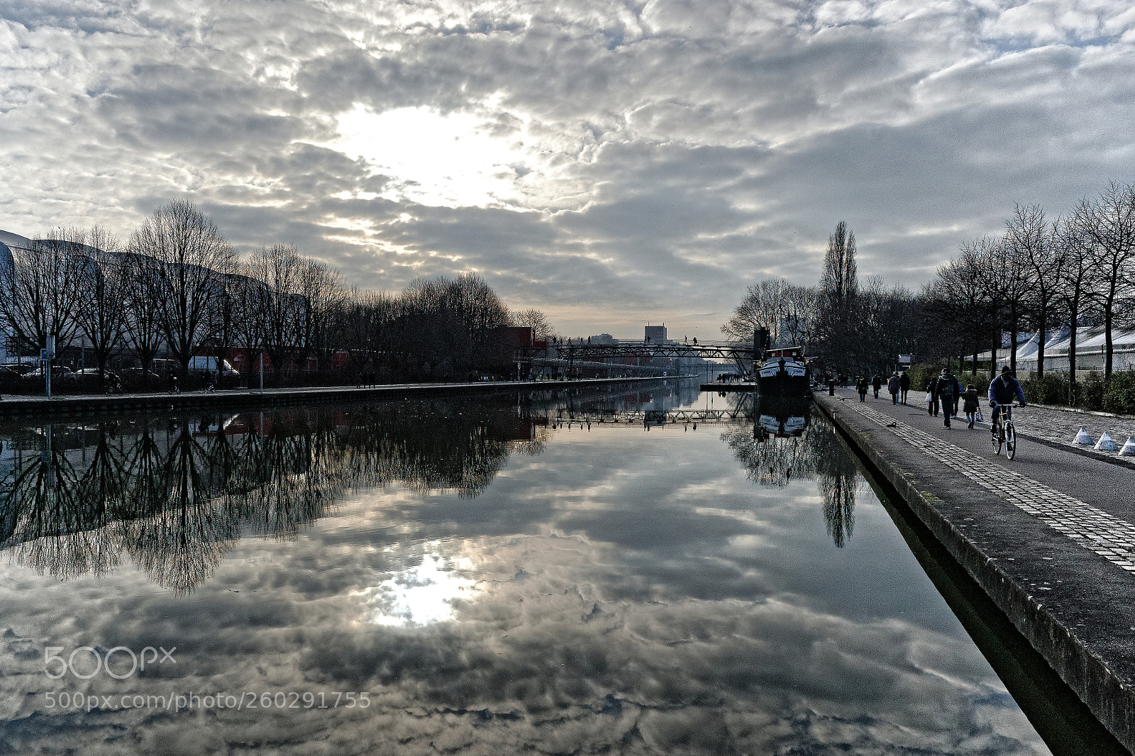 Nikon D3100 sample photo. Channel mirror photography