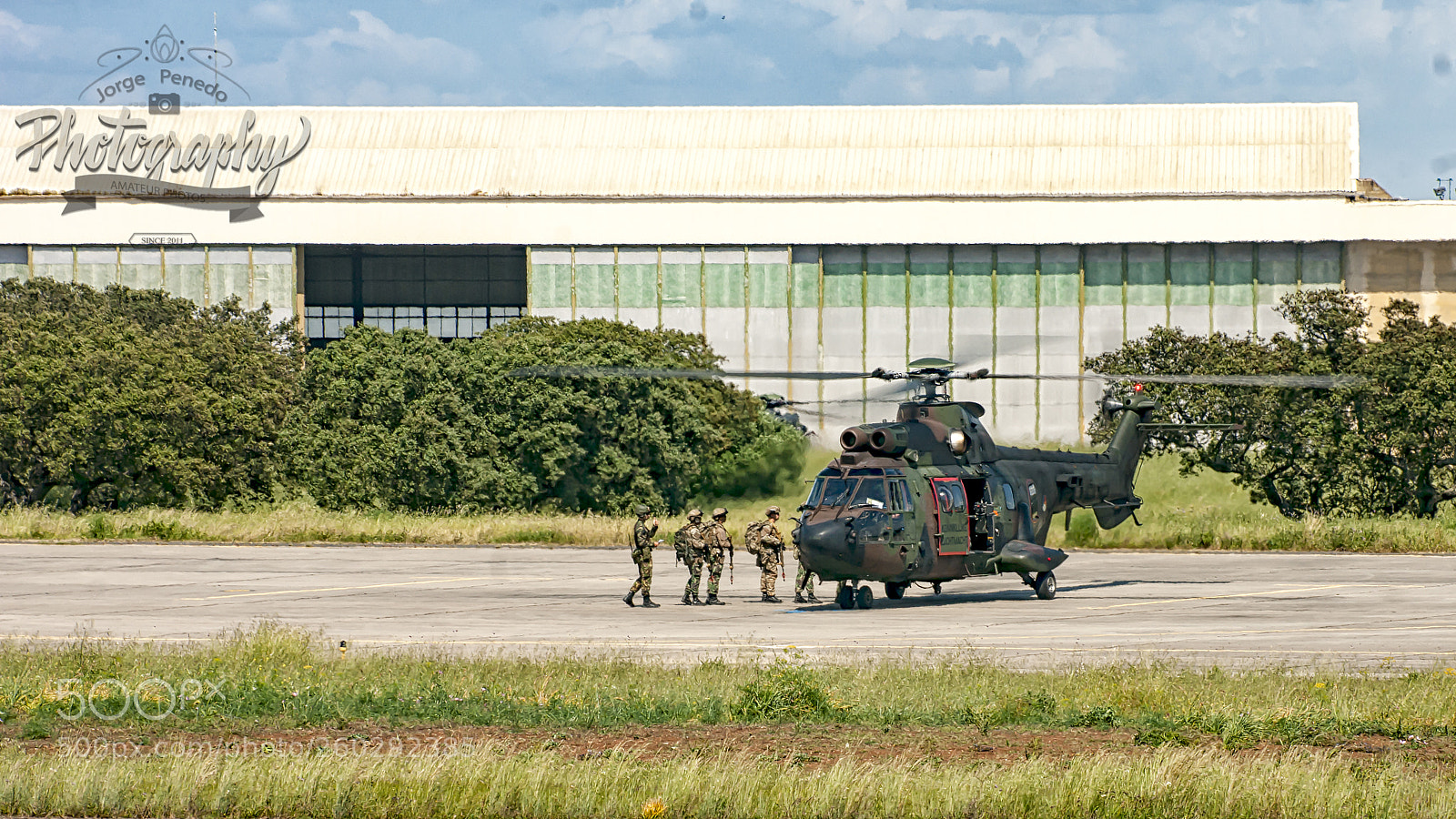 Sony Alpha DSLR-A390 sample photo. Eurocopter as532 cougar photography