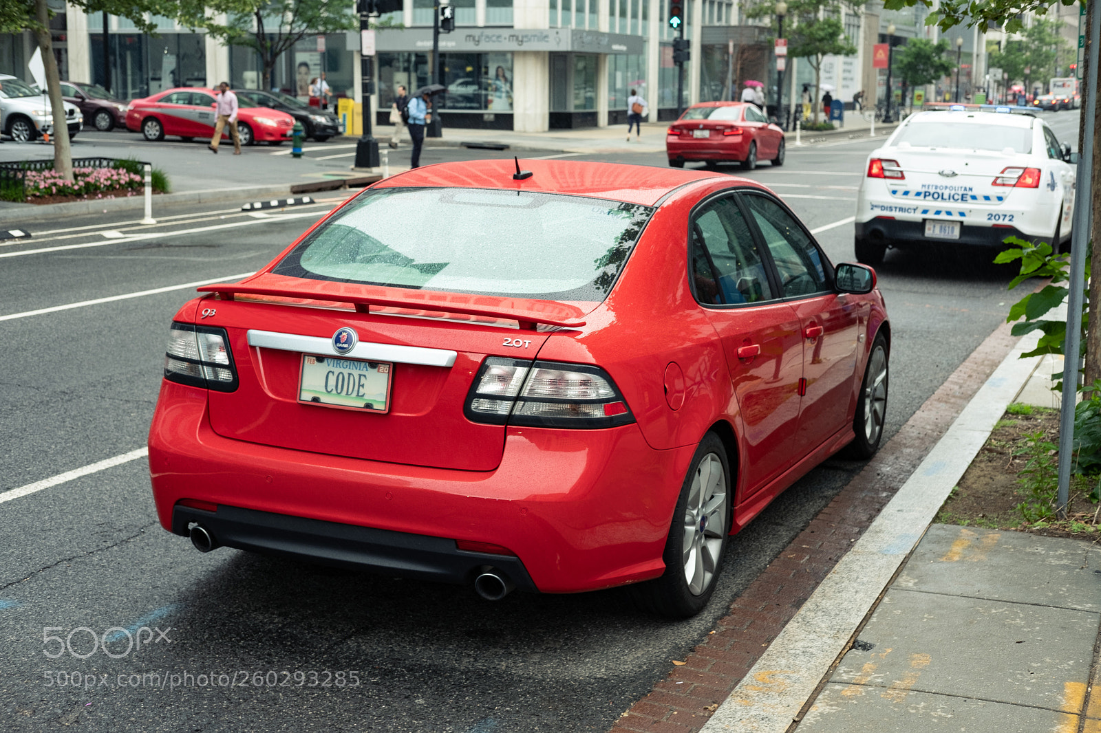 Fujifilm X-T2 sample photo. Red saab photography
