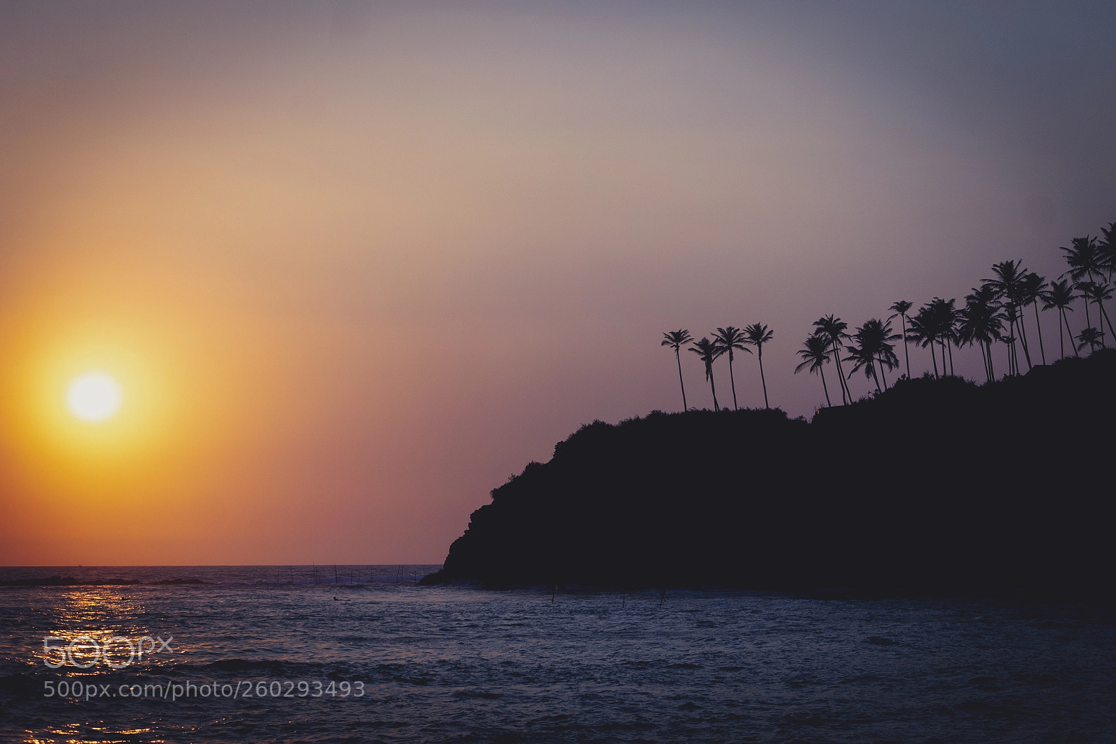 Canon EOS 1100D (EOS Rebel T3 / EOS Kiss X50) sample photo. Colombo sunset photography