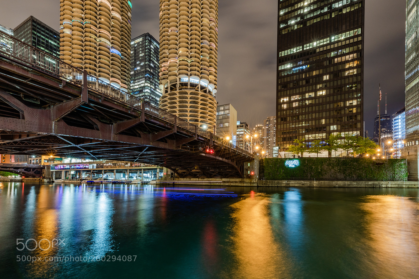 Nikon D850 sample photo. Chicago river photography
